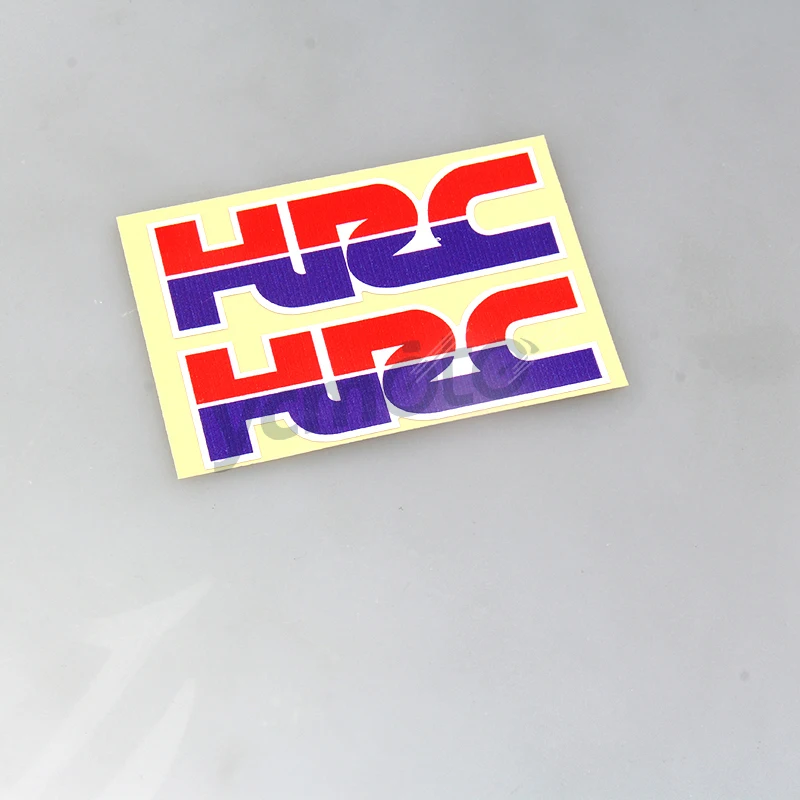 1 pair Motorcycle Vinyl DIY HRC Decals Fairing Stickers For Honda CBR1000RR CBR600RR 250R 600F car-styling Sticker Emblem Badge |