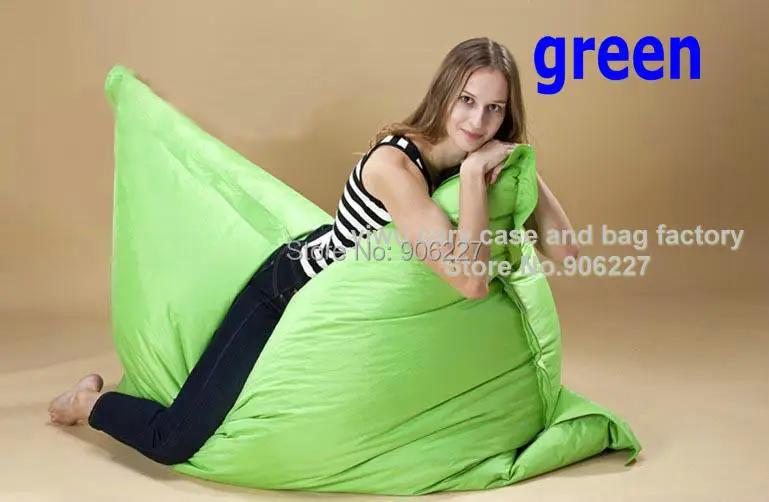 XXL большой взрослый sitzsack beanbag, расслабляющий bean bag шезлонг, высокое качество кресло из фасоли, ленивая подушка, без наполнителя