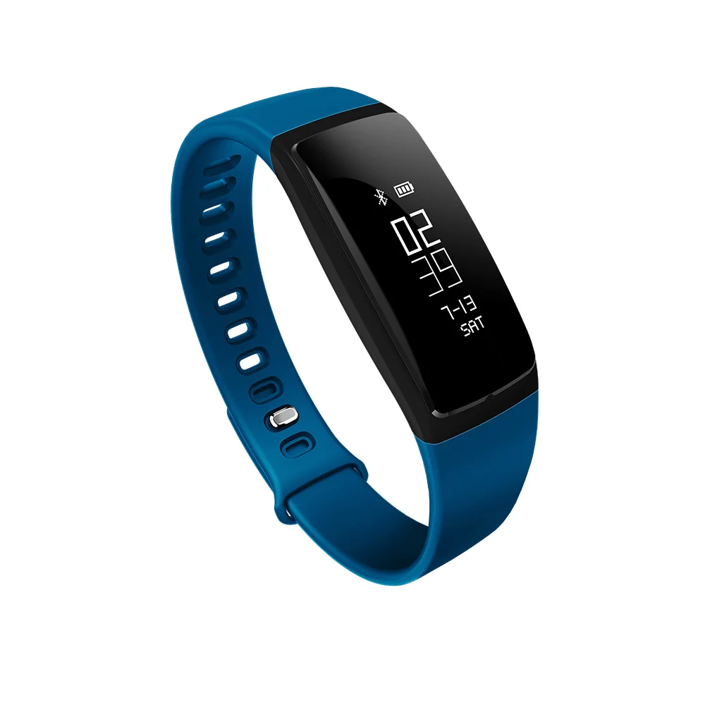 V07 Smart Wristband Band Heart Rate Blood Pressure Bracelets pedomet Bracelet Fitness Tracker SMS SmartBand For