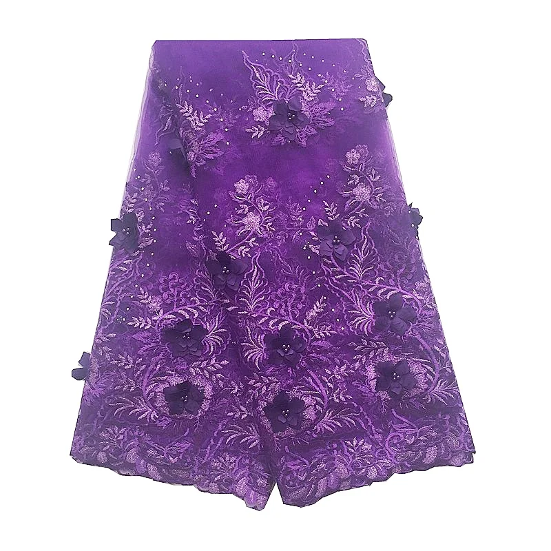 Nigerian Lace Fabric 2018 High Quality Lace