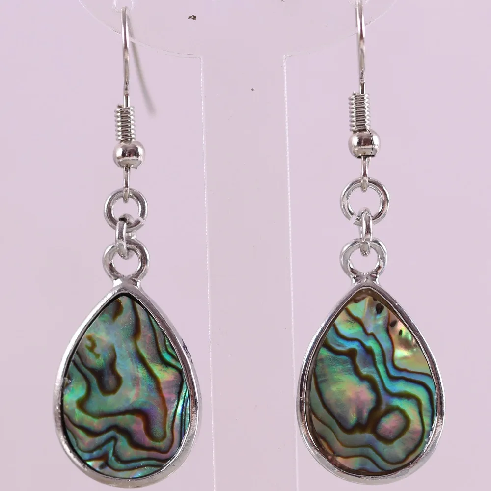 15X20MM Fashion Jewelry Teardrop New Zealand Abalone Shell Dangle