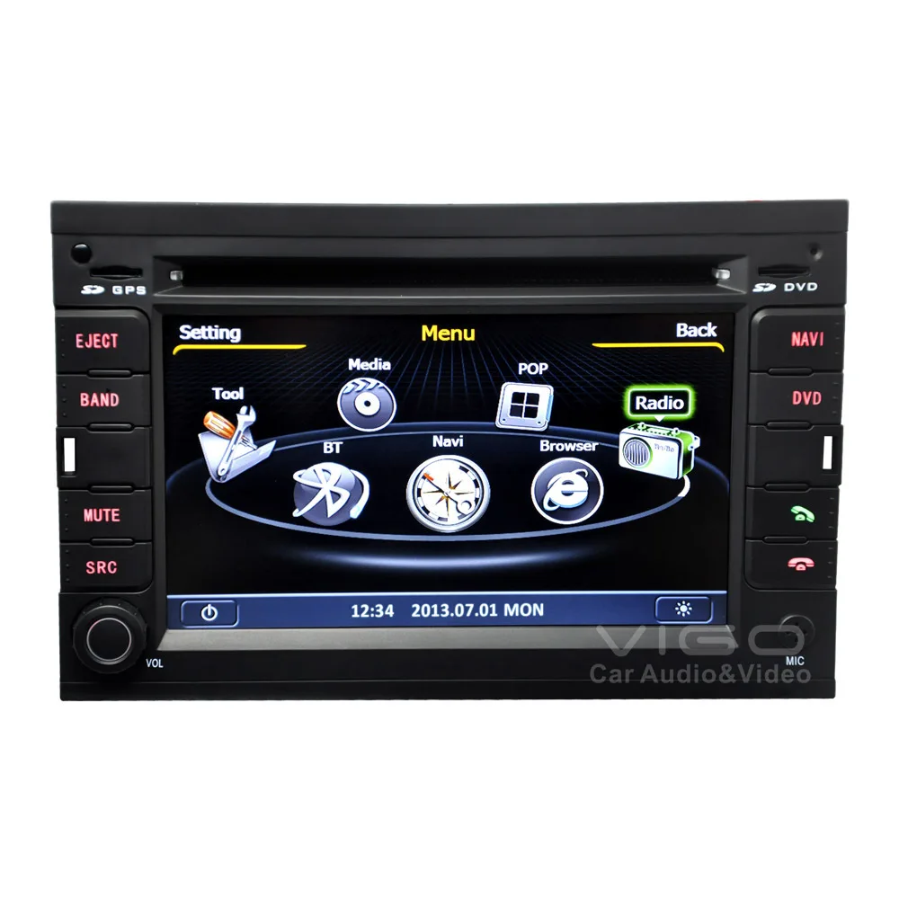 Latest S100 Car Stereo GPS Navigation for Peugeot 307 3008 Multimedia