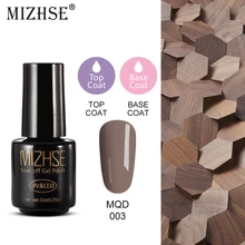 MIZHSE Gei лак для ногтей красный кофе цвета лак для ногтей длинный-прочный верх и основа пальто личная гигиена маникюр Дизайн ногтей