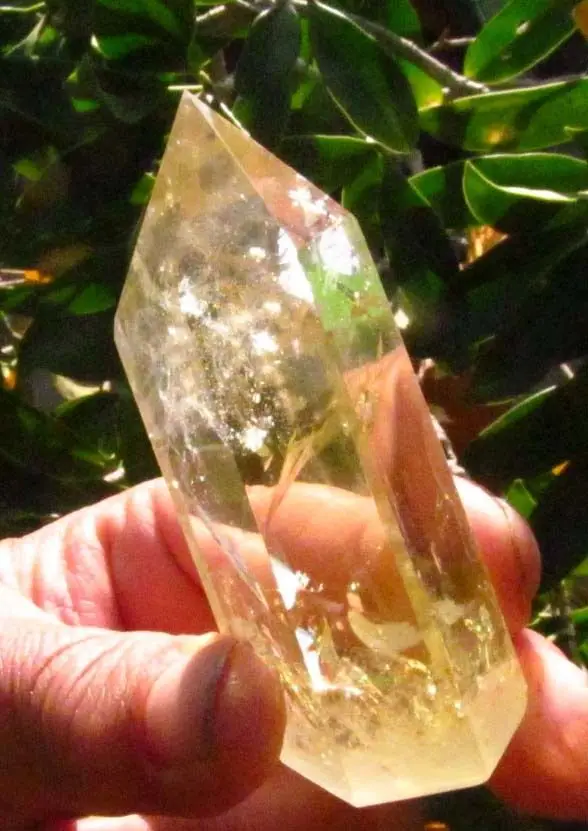 

61025+++101g AAA NATURAL CITRINE QUARTZ CRYSTAL POINT Healing