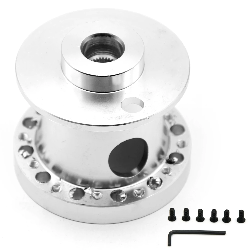 Aluminum Steering Wheel Quick Release Hub Boss Adapter Kit For Nissan N