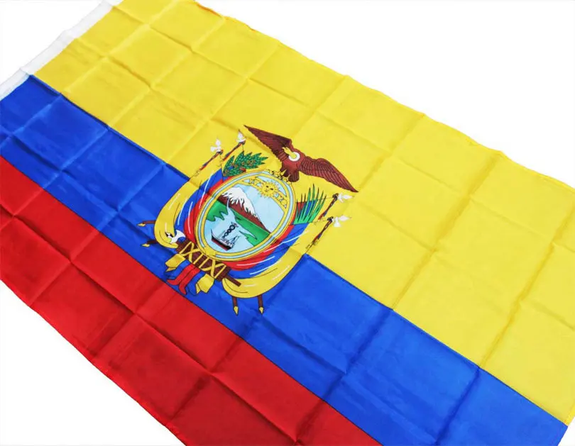 Флаг Эквадора, 90x150 см, декоративные флаги, баннеры, национальный флаг, NN104