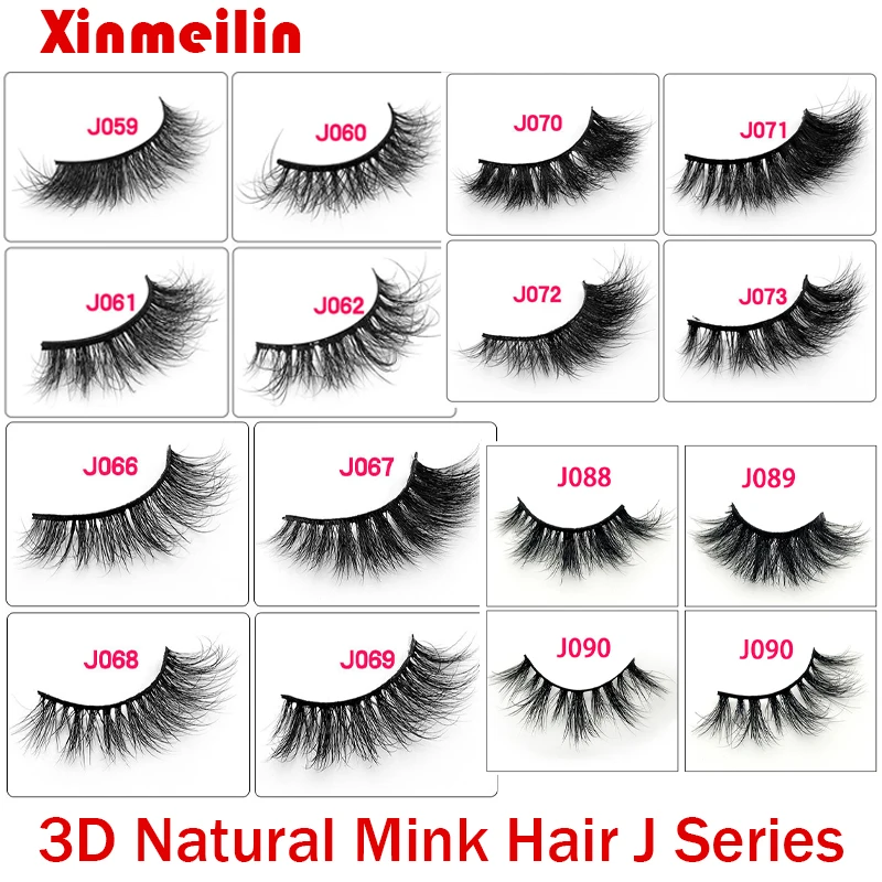 

3D mink eyelashes makeup individual natural maquillage individual eyelashes lash boxes packaging lash extension supplies