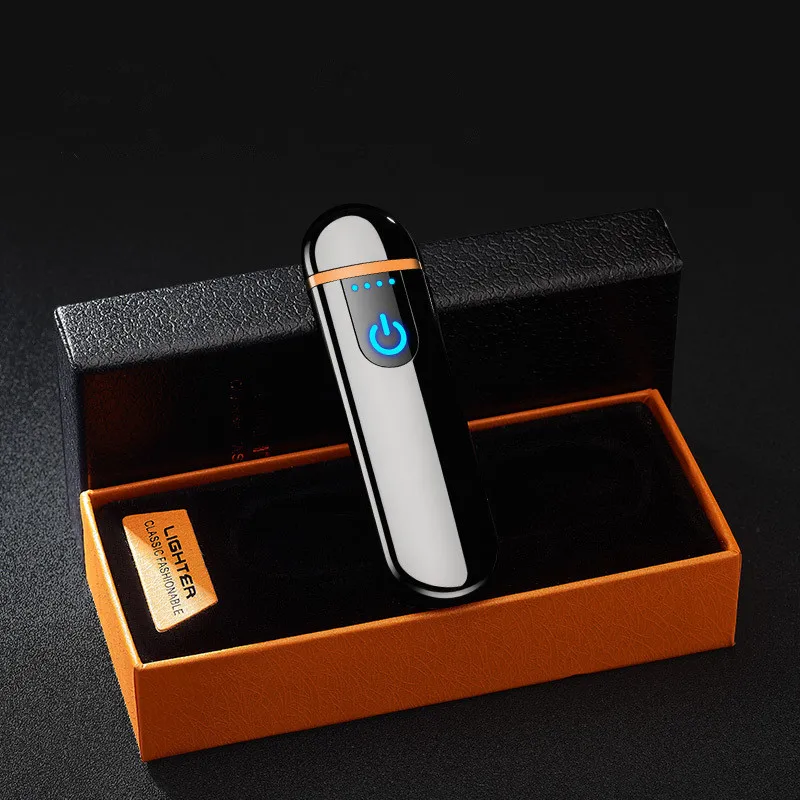 Тонкий MINI Usb зарядки электронных ветрозащитная тонкая мужская индивидуальность