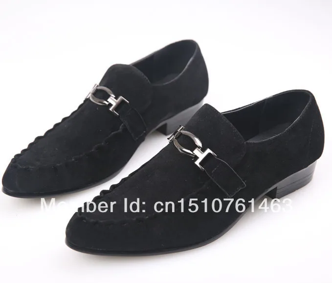 Free Delivery Sells Men's Grind Arenaceous Black Wedding Dress Shoes ...