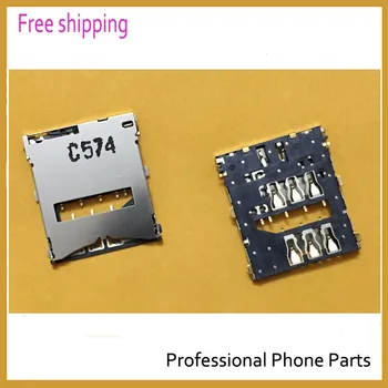

10pcs/lot Original Sim Card Reader Holder Slot Connector For Sony Xperia Z L36H LT36i C6603 Sim Reader