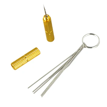 

Hot 11pcs Airbrush Spray Gun Nozzle Cleaning Repair Tool Kit Needle & Brush Set