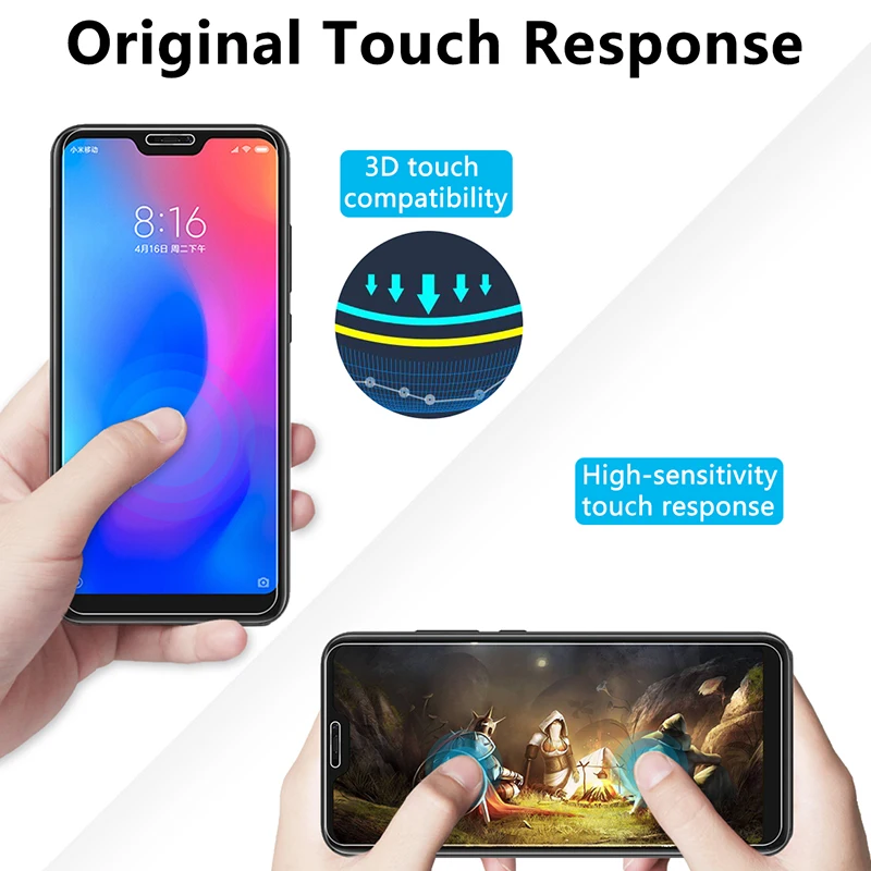 9H HD Screen Protector for Redmi Note 7 7S 6 5 Pro 5A Prime Tempered Safety Protective Glass on Xiaomi Redmi Note 4X 4 3 2