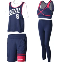 Дизайн для женщин йога, тренировки, фитнес одежда Push Up Топы корректирующие Леггинсы Спорт боди Йога Комплект комбинезон для