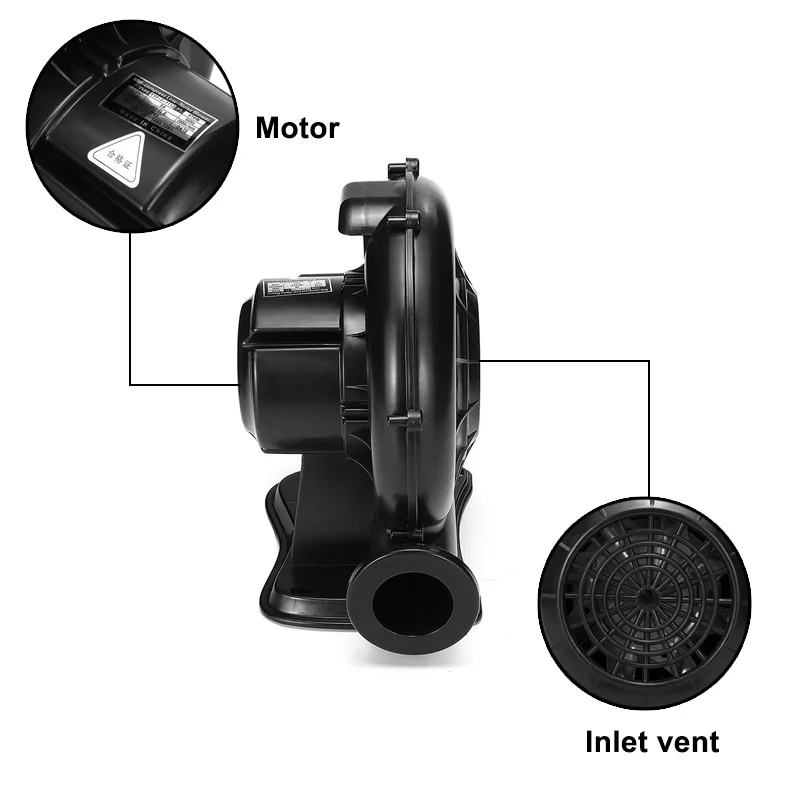 DC 220 В мини Мощный электрический вентилятор воздуходувка мощный воздуходувка машина насос надувной экран воздуходувка для рекламных моделей
