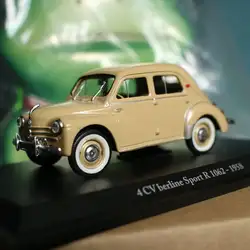 Высокая симуляция 4CV berline sport R 1062-1958,1: 43 сплав ретро классический автомобиль, металлические diecasts, коллекция игрушек, бесплатная доставка