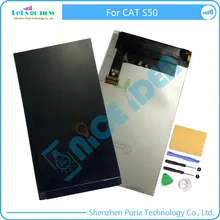 LCD Display 4.7 Inch Screen Perfect Repair Parts For CAT S50 Monitor Screen Replacement With Tools