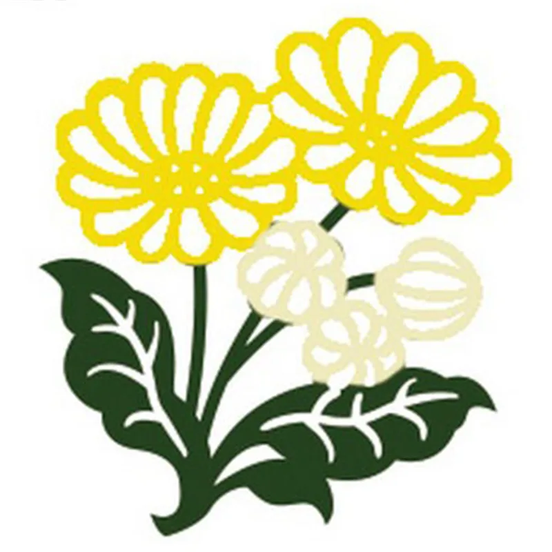 

Eastshape Flowers Metal Cutting Dies Scrapbooking For Card Making DIY Embossing Cuts New Craft Dies Leaves