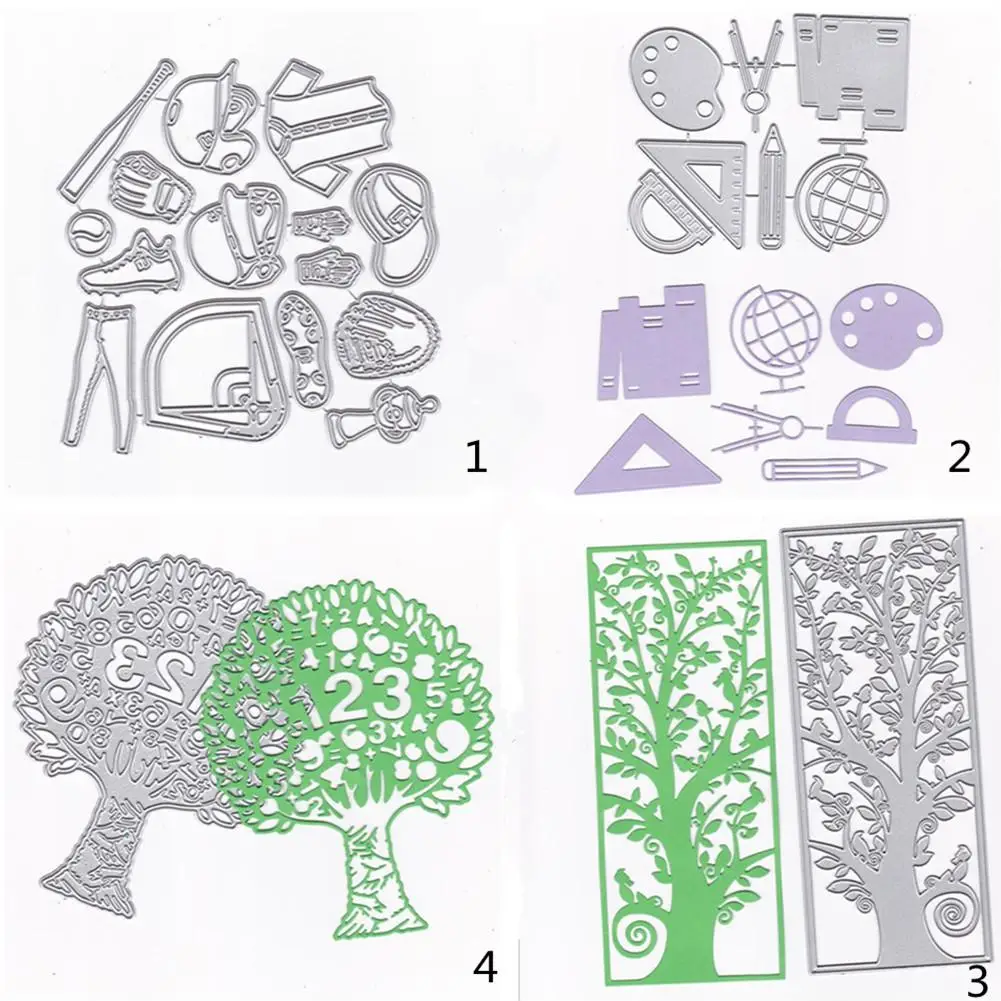 

Cutting Dies Stencil Metal Mould Template for DIY Scrapbook Album Paper Card Making 2019 New Design Etched Embossing Die Cuts