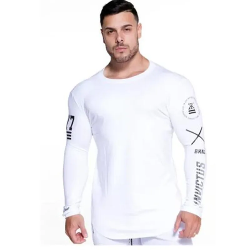 

Camiseta deportiva de manga larga para hombre, Camiseta deportiva de alta elasticidad, Sports long-sleeved tights men's brothers