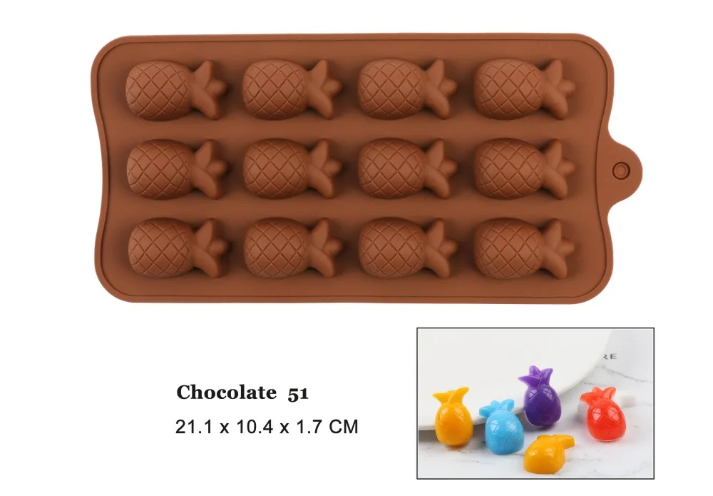 

Silicone 3d Chocolate Molds Cake Bakeware Baking Tools Cake Decorating Tools Fondant Candy Silicone Cake Mound DIY Mould