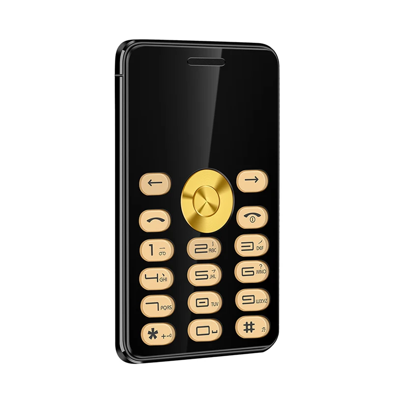 MPARTY C555B Роскошный мини телефон супер ультратонких карты роскошный MP3 Bluetooth 1 3