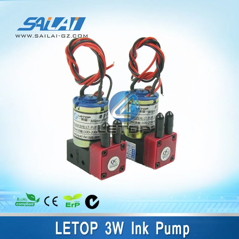 

4pcs/lot Letop printer ink pump 3w 24v dc ink pump small peristaltic pump 24v