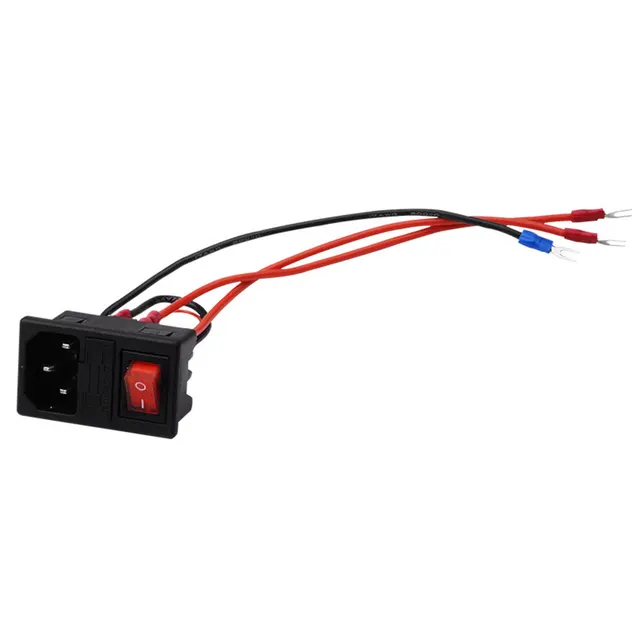 Best Offers 220V 110V Durable Accessories Parts Socket 3D Printer DIY Power Supply Switch Office 15A With Fuse Pratical Insulation Safe Best Offers 220V 110V Durable Accessories Parts Socket 3D Printer DIY Power Supply Switch Office 15A With Fuse Pratical Insulation Safe