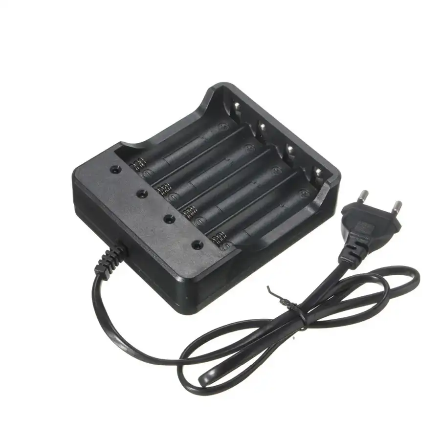 Przenośny 4.2v 1200mA smart 18650 4 gniazda 18650 akumulator Przenośny Akumulator AC US Ładowarka Samochodowa Adapter