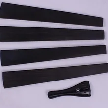 Скрипка Накладка на палец задняя пластина черное дерево скрипичные принадлежности