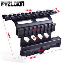 Hunting Accessories AK Serie Side Mount Rail Quick QD 20mm Picatinny Detach Double Side AK Scope Sight scope mount Bracket Rifle