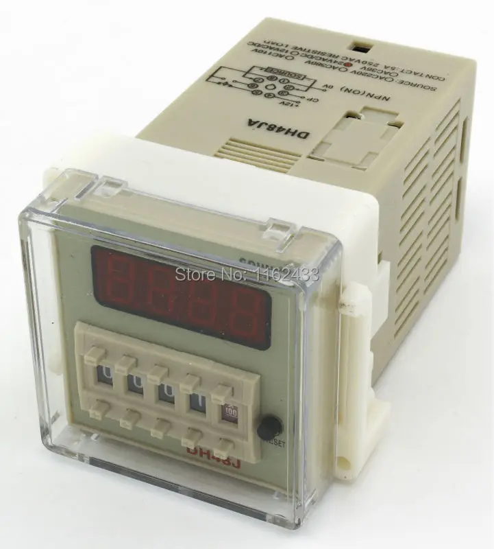 

DH48JA DH48J-A 8 pin AC/DC 24V sensor input digital counter relay DH48J series 24VAC/24VDC counting relay