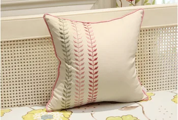 

4pcs/lot 2019 New arrival fashion jacquard cushion cover 45cm linen cotton simple cushion cover