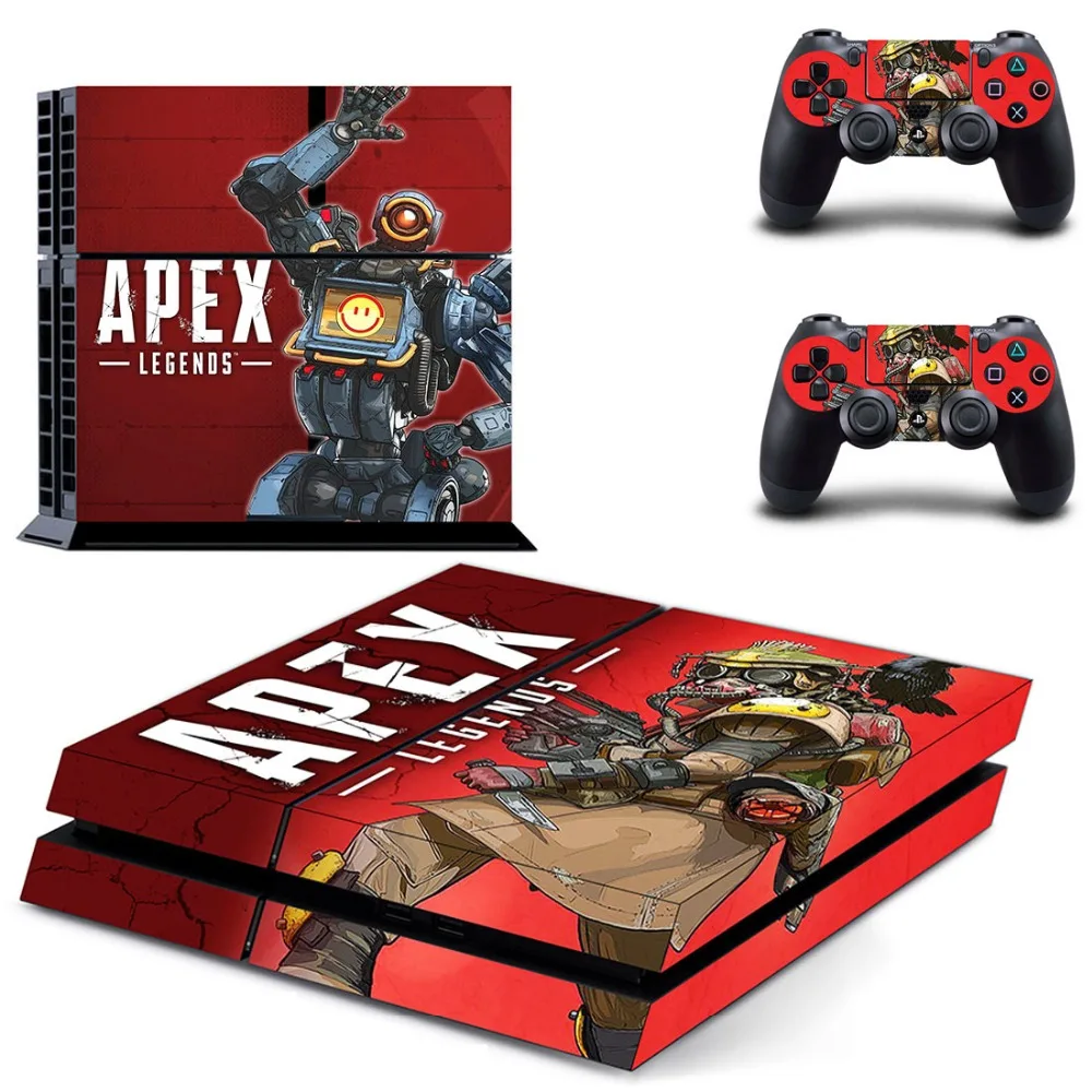 Apex legends наклейка для PS4 консоль и наклейка на контроллер для sony playstation 4 консоль и два контроллера