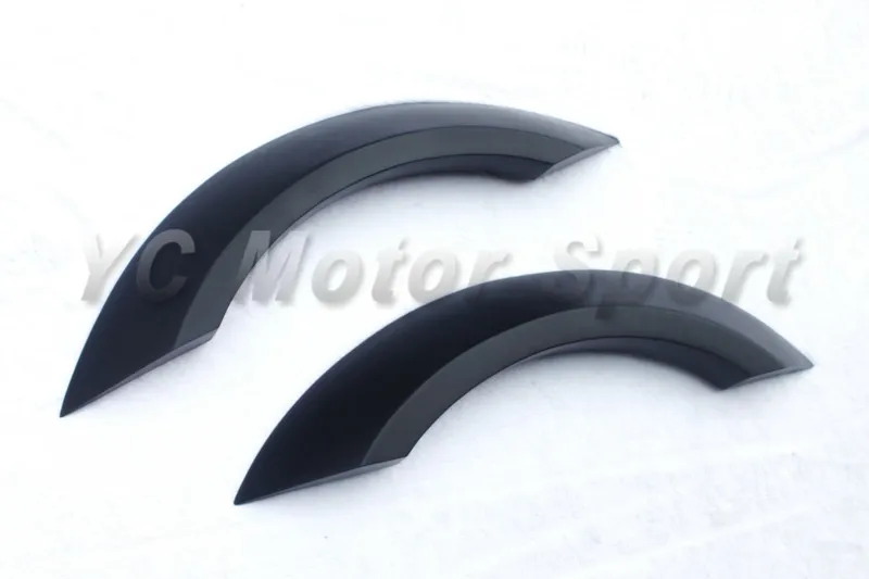 2012-2013 Mercedes Benz W204 C63 AMG Coupe Black Series Style Wider Rear Fender Flare FRP (3)