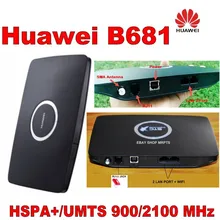 Лот из 10 шт. huawei B681 3g UMTS HSPA WCDMA 28,8 Мбит/с беспроводной маршрутизатор WPS домашний шлюз SIM. DHL