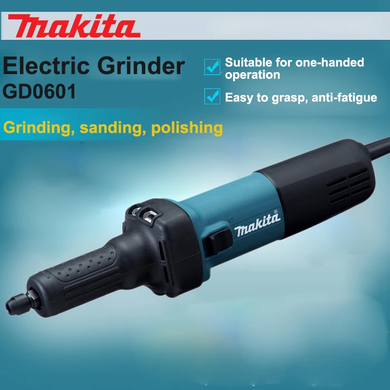 Japan Makita GD0601 Electric Grinder Straight Mill Metal Grinding