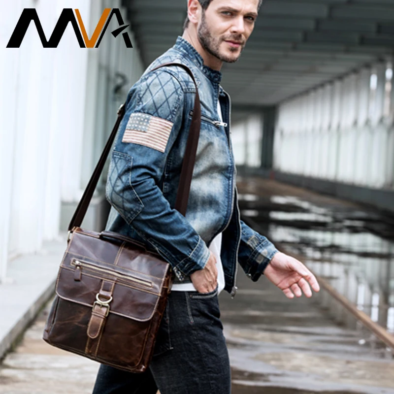 MVA حقيبة ساعي بريد للرجال جلد حقيبة كتف الذكور جلد طبيعي Crossbody أكياس للرجال الأعلى مقبض الرجال أكياس غلق بمشبك الذكور حقائب MVA حقيبة ساعي بريد للرجال جلد حقيبة كتف الذكور جلد طبيعي Crossbody أكياس للرجال الأعلى مقبض الرجال أكياس غلق بمشبك الذكور حقائب