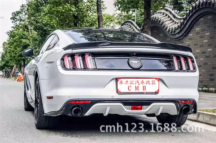 Подходит для FORD MUSTANG крылья спойлера из углеродного волокна