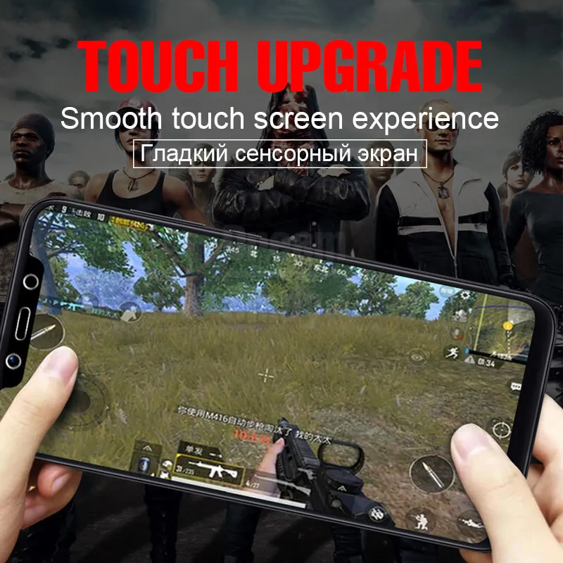 2018 New 6D Screen Protector HD Tempered Glass For Xiaomi POCOPHONE F1 Full Glue Protector Full Cover coverd edge Glass Film (7)