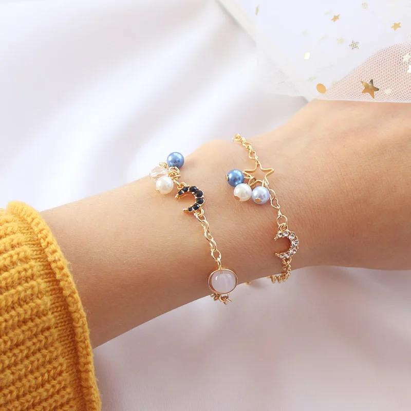 

Fashion Bracelet simple fashion net red moon Fashion Simple Bracelet