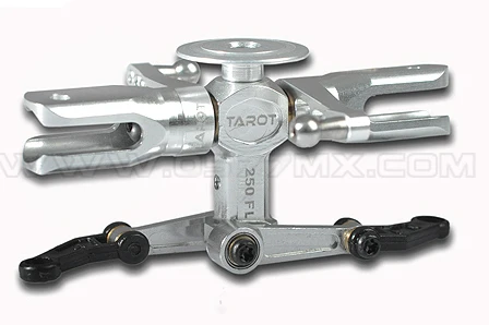 Tarot 250 Flybarless Rotor Head Silver TL25103 Tarot 250 RC Helicopter Spare Parts FreeTrack Shipping tarot 500 parts ccpm metal swashplate tl50016 tarot 500 rc helicopter spare parts freetrack shipping