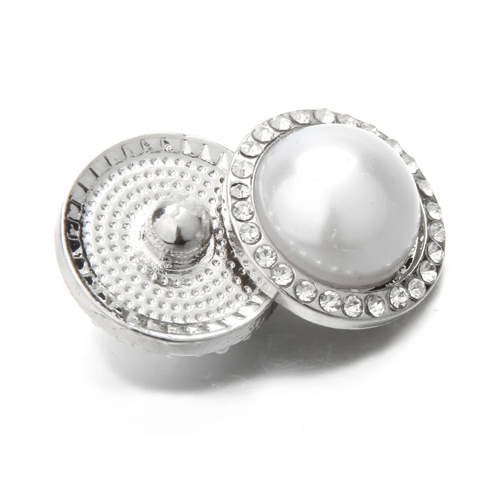 Новинка 20 шт ювелирные изделия Серебряная Кнопка кнопочный браслет браслеты цветок Fit 18 мм браслет с застежкой для женщин