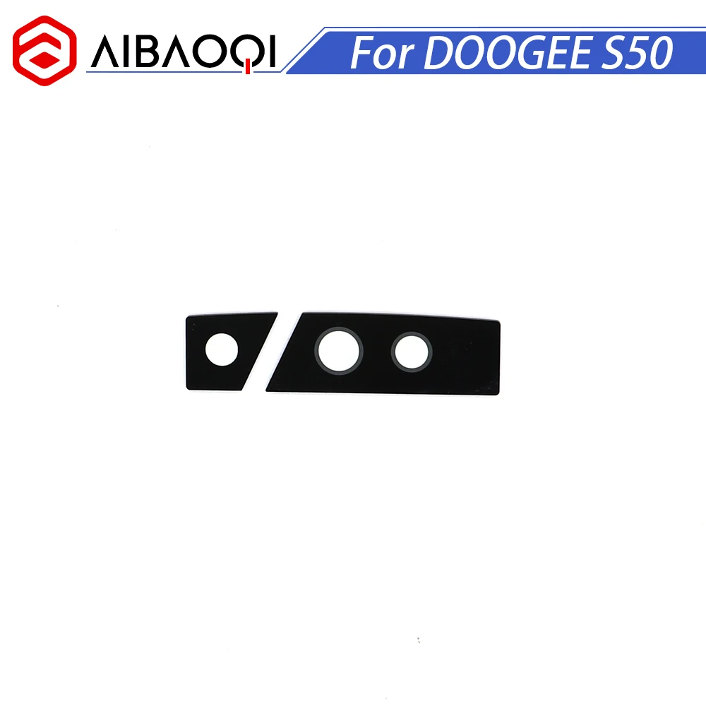 

AiBaoQi New Original Rear back Camera Glass Screen Protector Back Camera Clear Protective Film For Doogee S50 Phone