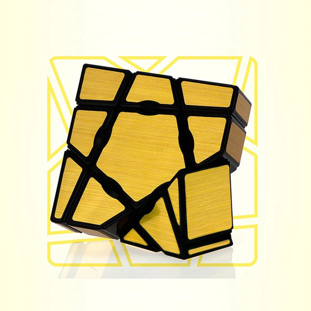 Творческий 1 × 3 × 3 зеркало куб антистресс игрушки Magic Cube для детей странно форма головоломка Кубик Рубика для взрослых
