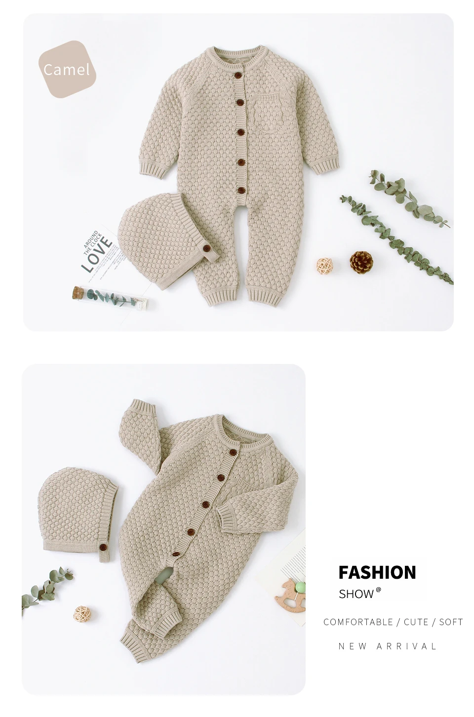 Macacão de Manga Recém-nascidos da Criança Bebê Longa Infantil Meninos Meninas Macacões Roupas Outono Sólido Malha Crianças Macacão Uma Peça 0-18 m 12 meninas macacões roupas outono sólido malha recém-nascidos