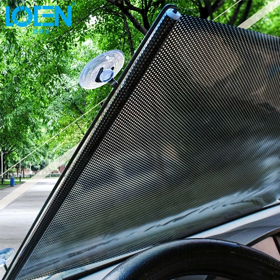 LOEN 40/45/50/58/68*125 см автомобильные солнцезащитные очки для лобового стекла боковых