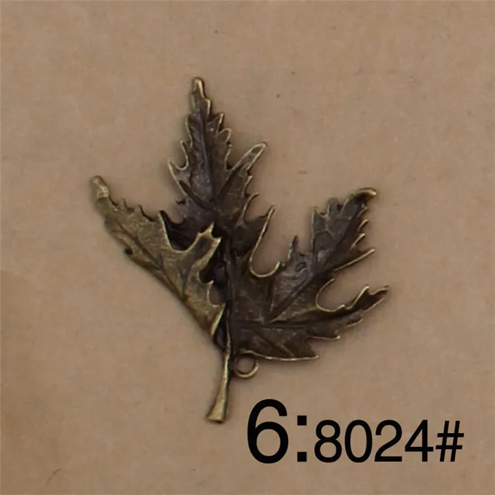 7  2pcs Vintage Leaves Pendants For Necklace Handmade Diy Jewelry Accessories Earring Jewelry Components Bracelet Jewelry Marking