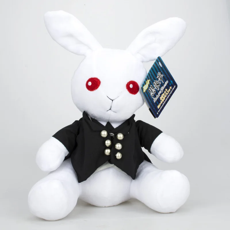 

Black Butler Pet Rabbit Plush Toy Bunny Animal Doll for Children Gift 30cm