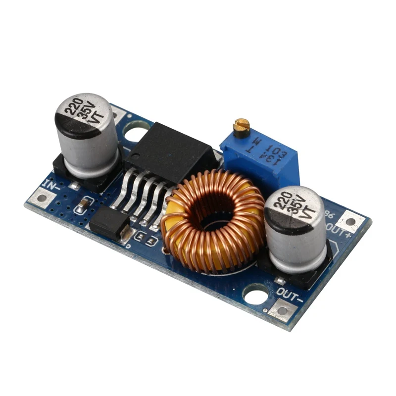 

High Power 5A XL4005E1 High Efficiency DC-DC Output Adjustable Step-Down Power Module Up to 2596