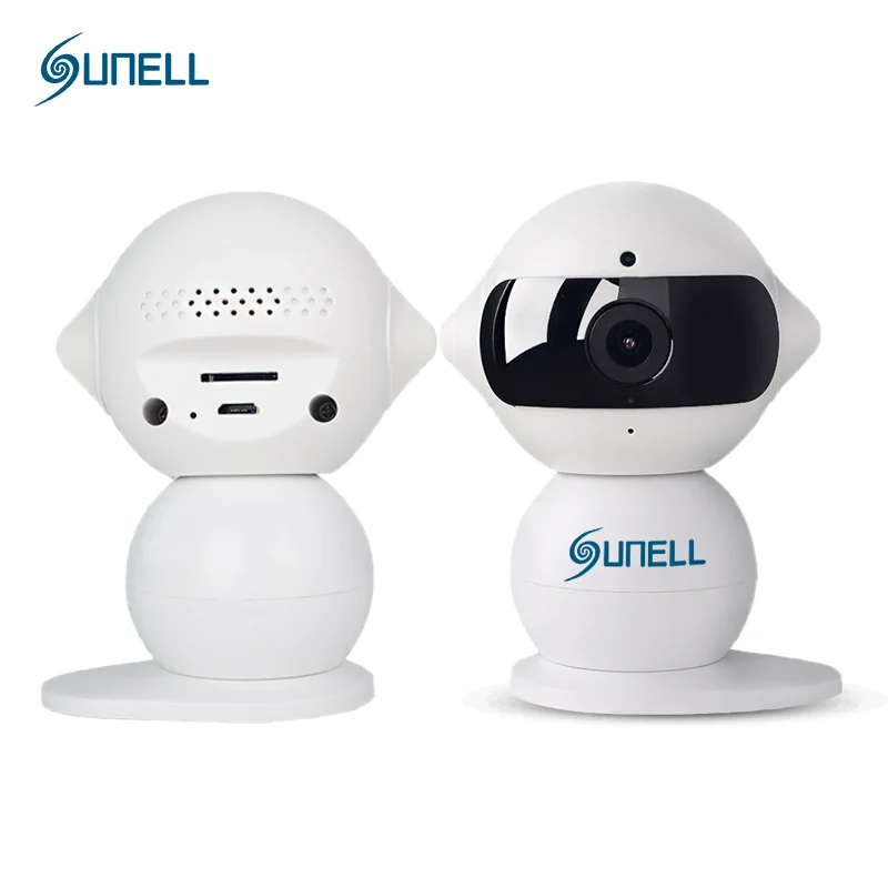 Sunell Wireless IP Camera, Robot Style Video Mini Camera with Wifi